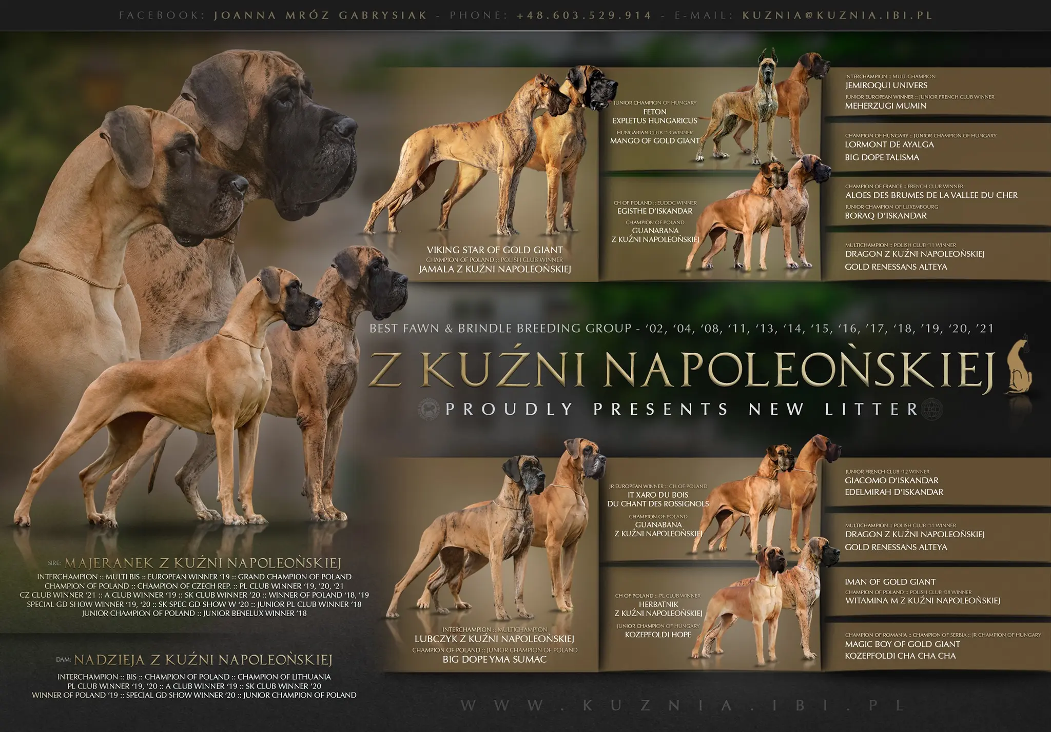 Rodowód ROZMARYN z Kuźni Napoleońskiej